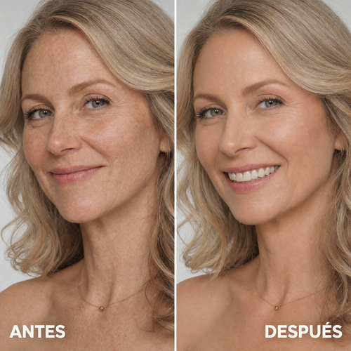 Base de Maquillaje Antiedad con SPF 50 – Se Adapta a tu Tono de Piel